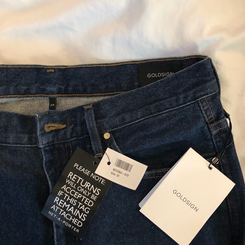Goldsign The A high-rise straight-leg jeans